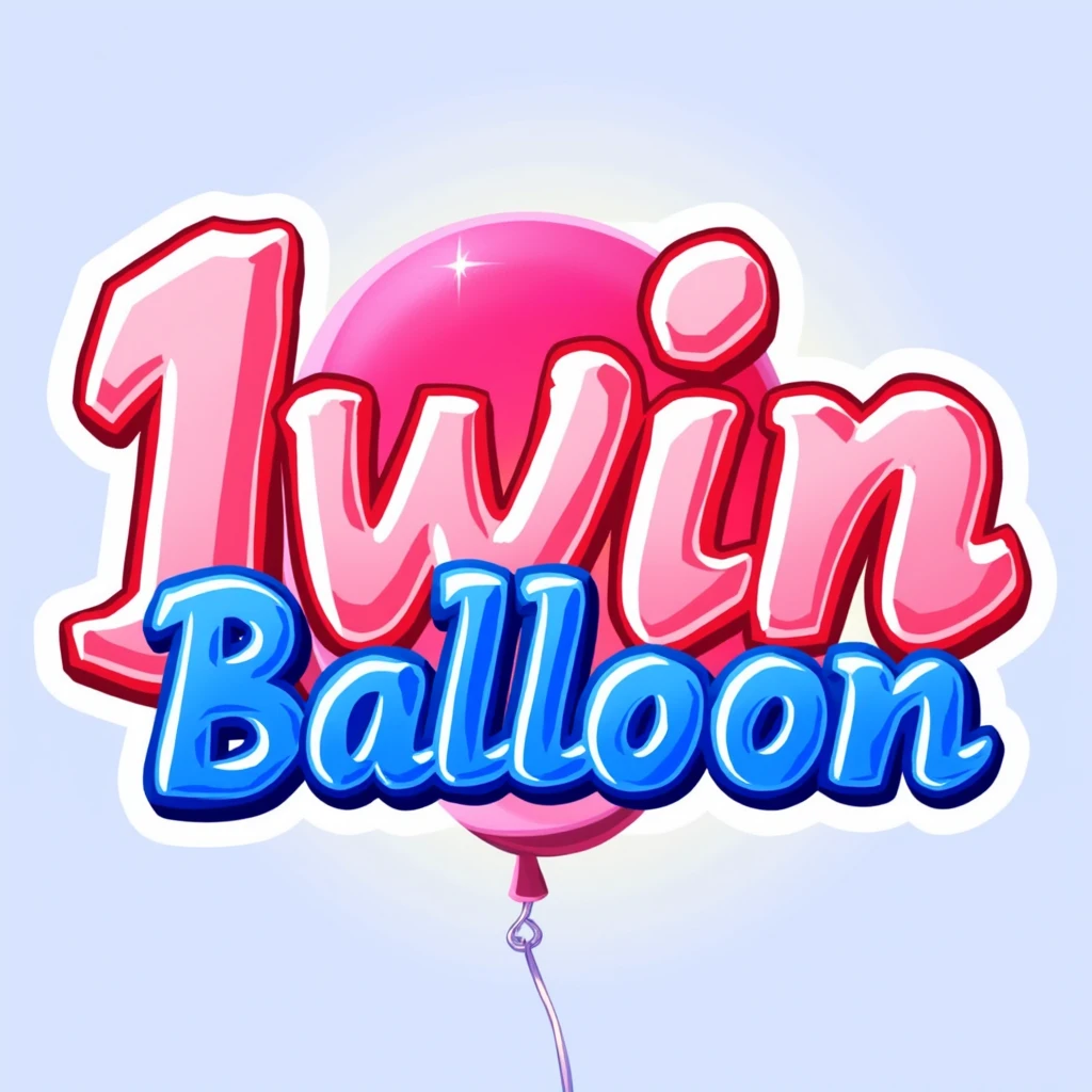 1win Balloon 1win logo Balloon